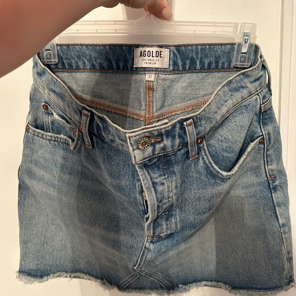 Agolde Denim mini Skirt - Size 27